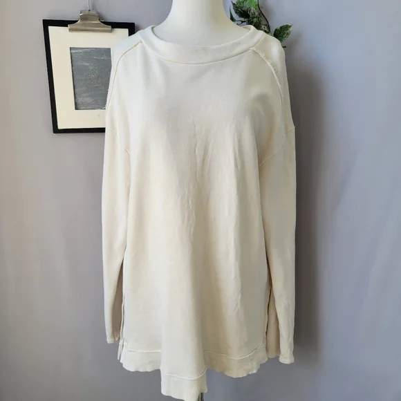 Anthropologie Pilcro Imogen Seamed Tunic Top L - Picture 3 of 16